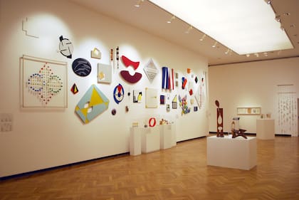 Vista de sala de la muestra en el Bellas Artes