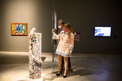 Vista de sala de las nuevas exposiciones del Museo de Arte Moderno