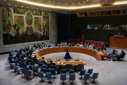 Vista de una reunión del Consejo de Seguridad en la sede de Naciones Unidas, el 2 de julio de 2024