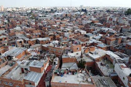 Coronavirus en barrios vulnerables, imagen de la Villa Madero
