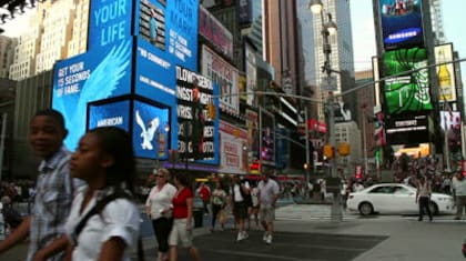 El centro de la ciudad de Nueva York. La gran manzana recuperó sus niveles de turismo previos a la pandemia