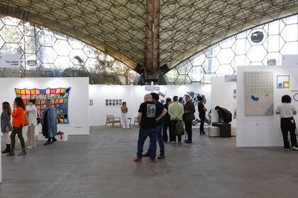 Vista del complejo ferial que aloja desde este año al Mercado de Arte Contemporáneo de Córdoba
