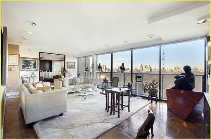 Vista del departamento de Paul McCartney en Nueva York