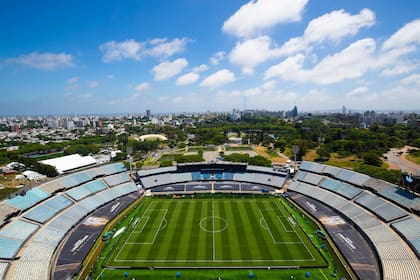Vista del Estadio Centenario antes de la Final de Copa Libertadores entre el Palmeiras y Flamengo