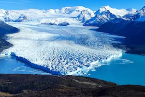 El glaciar Perito Moreno perdió una superficie equivalente a 320 canchas de fútbol en solo siete años
