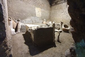 Ruinas de Pompeya: hallan el cuarto de esclavos de una lujosa vivienda