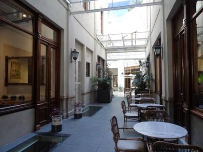 Vista del Pasaje restaurado
