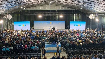 Vista del polideportivo municipal de Ensenada