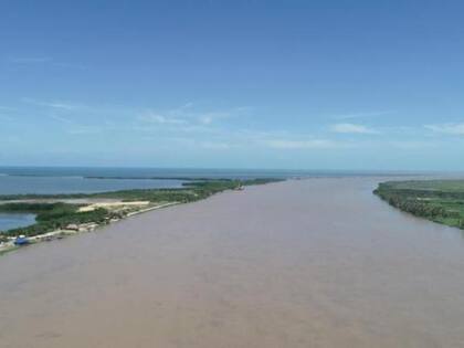 Vista del río Magdalena