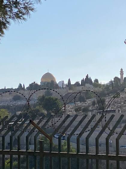 Vista desde el Monte de los Olivos.