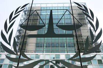 Vista exterior de la sede de la Corte Penal Internacional en La Haya, Países Bajos