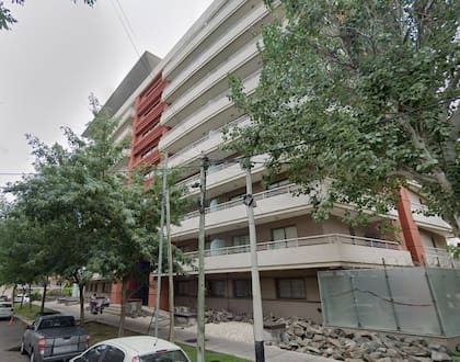 Vista exterior del edificio Aquarella, ubicado en Godoy Cruz