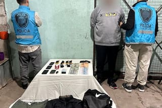 Cayó parte de una banda que le robó a un empresario una mochila de lujo con millones de pesos y un Rolex