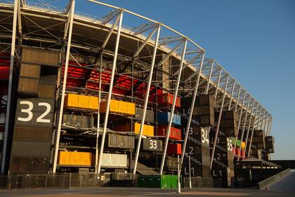 Vista general del estadio 974 antes de la Copa Mundial de la FIFA Qatar 2022