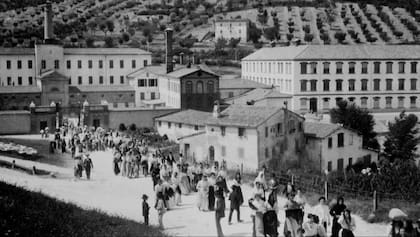 Vista histórica de Fabriano