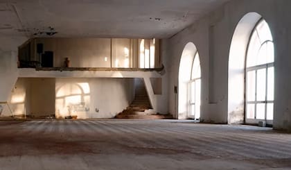 Vista interior del Casino Míguez hoy