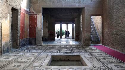 Vista interior del domus Paquius Proculus