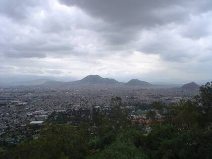 Vista panorámica de Iztapalapa, Ciudad de México
