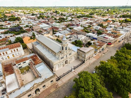 Vista panorámica de San Antonio de Areco.