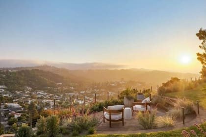 Vista privilegiada, en la mansión de Chris Evans