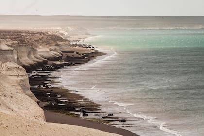 Vista sobre el océano desde Punta Ninfas.