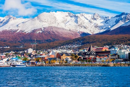 Vistas de la ciudad de Ushuaia