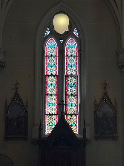 Vitrales de la Catedral de San Isidro, construida construida a principios del XX
