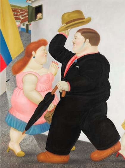 ¡Viva Colombia! “20 de Julio”, pintura de Fernando Botero