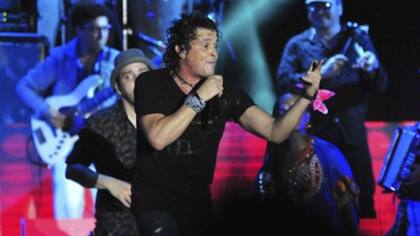 Vives se resbaló en el escenario