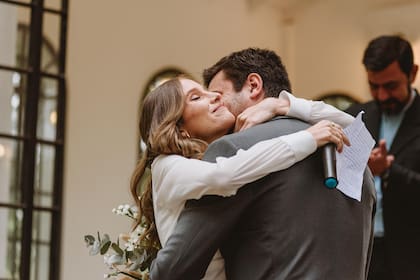 “Viví el casamiento con mucha felicidad y tranquilidad. La ceremonia estuvo divina y nosotros también nos dedicamos unas palabras", dijo la cocinera y repostera.