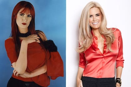 Antes y después. Así lucía Canosa en el viejo Intrusos (2000) y así se muestra en Zapping. ¿Con cuál se quedan?