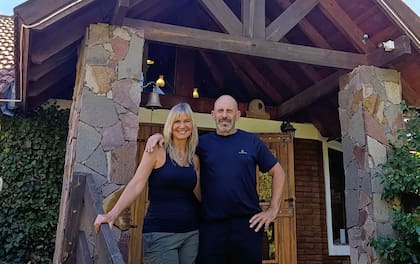 Viviana Bornancini y Andrés Pucheta, anfitriones en Posada de Campo