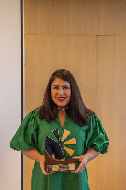 Viviana Novelle, accionista de Vireyes Agropecuaria.