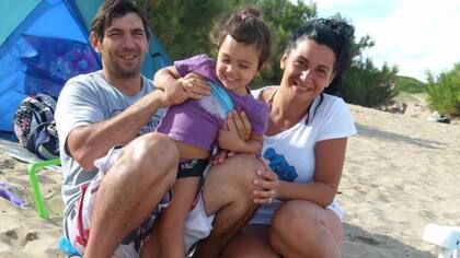 Viviana Sampayo siempre festeja de vacaciones