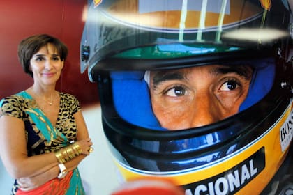 Viviane Senna sigue dolida por la muerte de su hermano