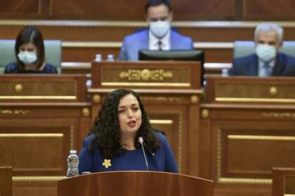 Vjosa Osmani Sadriu, presidenta de Kosovo