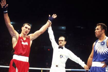 Vladimir Klitschko fue campeón olímpico en 1996 y buscará repetir en Río