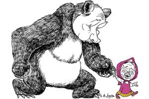 Vladimir Putin y Alberto Fernández