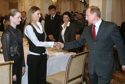 Vladimir Putin y Alina Kabaeva.