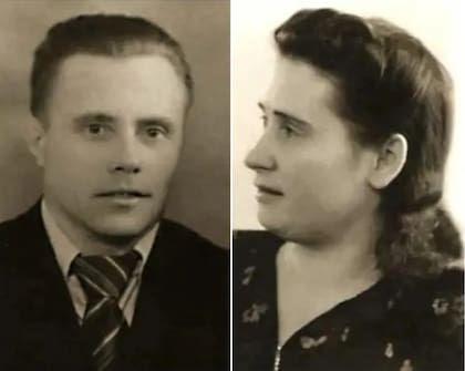 Vladimir Spiridonovich Putin y Maria Ivanovna Shelomova