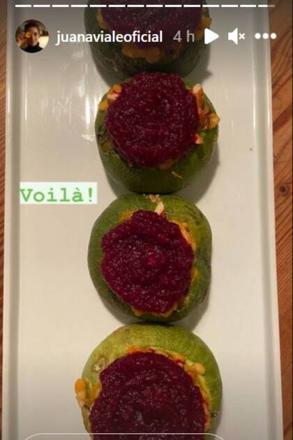 "Voila!" El final de una nueva experiencia culinaria de Juana Viale
