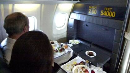 Volar en el Concorde era todo un lujo, pero también muy ruidoso si no se usaban auriculares