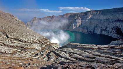 Volcán Kawah Ijen, Indonesia