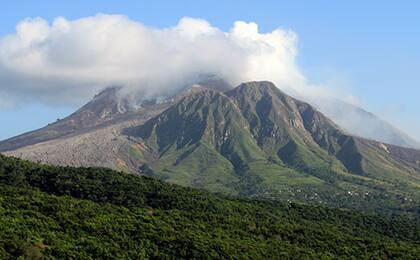 Volcán Montserrat, Indias Occidentales