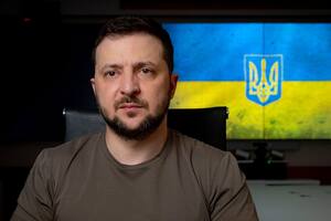 Zelensky se refirió a la batalla en el este de Ucrania y le mandó un mensaje a Rusia