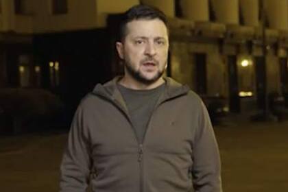 Volodimir Zelensky llamó a repudiar la agresión rusia en Ucrania