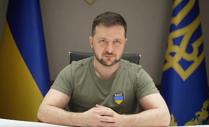 Volodimir Zelensky, presidente de Ucrania