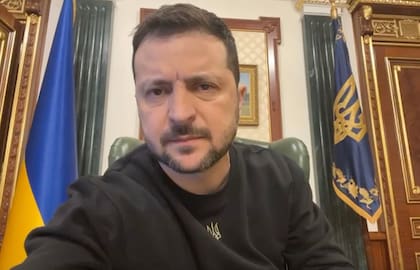 Volodimir Zelensky, presidente de Ucrania