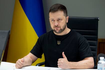 Volodimir Zelensky, presidente de Ucrania