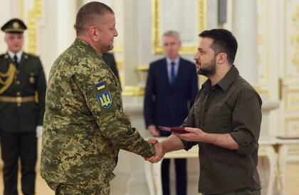 Volodimir Zelensky señaló que sus planes iban más allá del reemplazo de su máximo comandante militar, el general Valery Zaluzhny